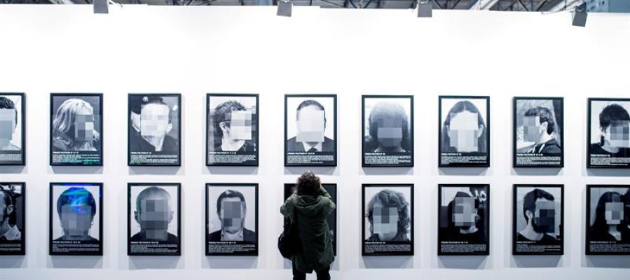 La obra 'Presos Políticos' expuesta en Arco La obra 'Presos Políticos' expuesta en Arco