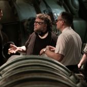 Guillermo del Toro en el rodaje de 'La forma del agua'