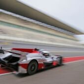 Alonso en el "TS050 Hybrid" de Toyota