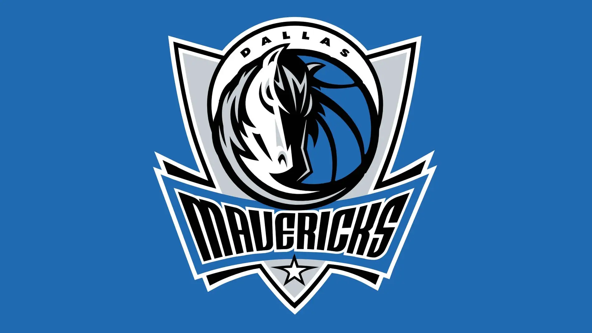 El escudo de los Dallas Mavericks
