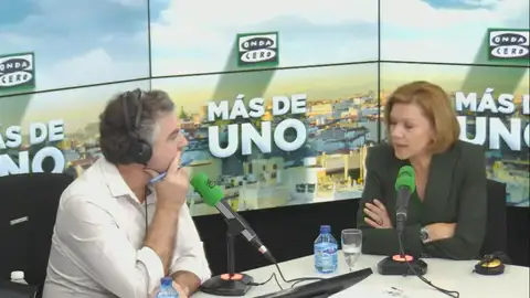Cospedal: "Una huelga para defender la igualdad de hombres y mujeres deberíamos hacerla hombres y mujeres" Cospedal: "Una huelga para defender la igualdad de hombres y mujeres deberíamos hacerla hombres y mujeres"