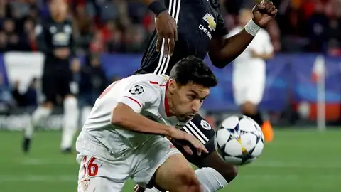 El jugador del Sevilla, Jesús Navas. El jugador del Sevilla, Jesús Navas.