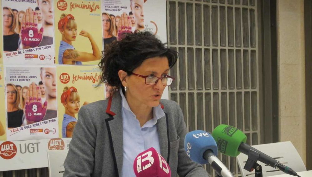 Francisca Garí,secretaria de Políticas Sociales e Igualdad de UGT
