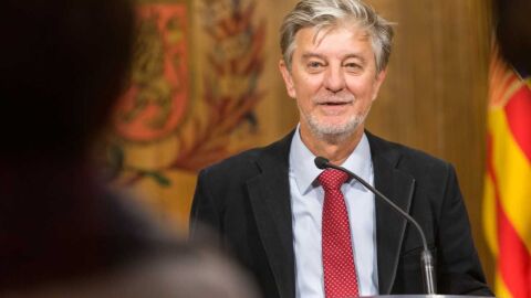 El alcalde Pedro Santisteve