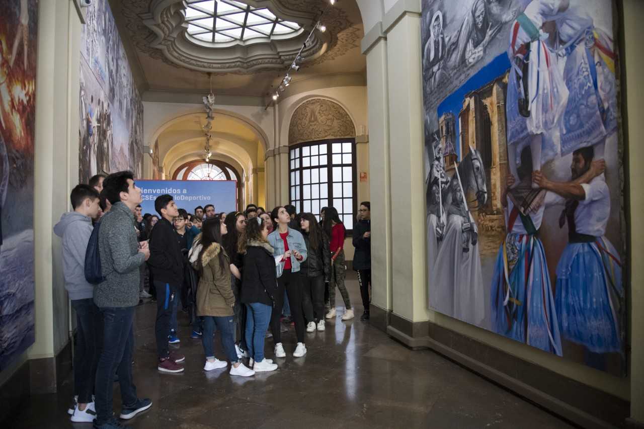 La Diputación muestra a los más pequeños los valores de la provincia con un programa de visitas guiadas al Palacio Provincial La Diputación muestra a los más pequeños los valores de la provincia con un programa de visitas guiadas al Palacio Provincial