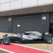 VÍDEO: Así es el nuevo Mercedes W09 de Hamilton y Bottas VÍDEO: Así es el nuevo Mercedes W09 de Hamilton y Bottas