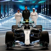 Presentación del Mercedes W09 Presentación del Mercedes W09