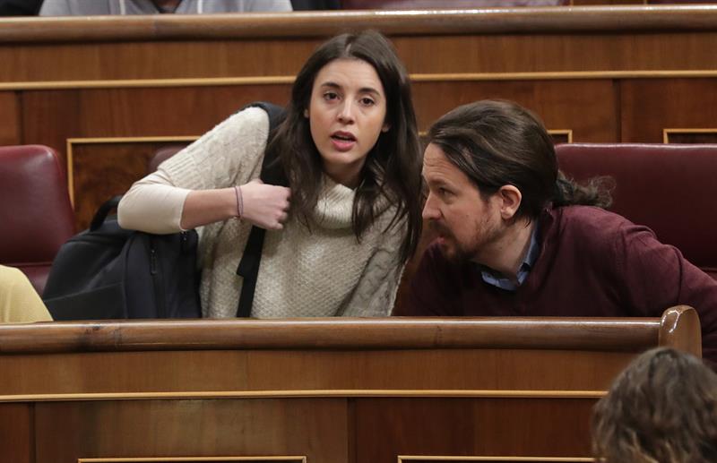 Pablo Iglesias niega que las mujeres ganen menos que los hombres en Podemos Pablo Iglesias niega que las mujeres ganen menos que los hombres en Podemos