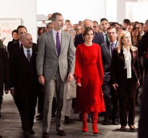 Los Reyes inauguran ARCO 2018 Los Reyes inauguran ARCO 2018