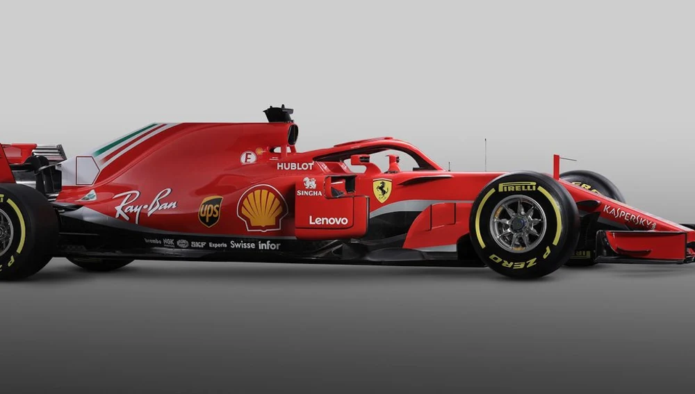El nuevo Ferrari SF71H El nuevo Ferrari SF71H