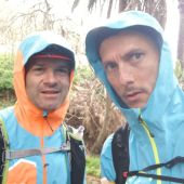 David Arencibia y Vicente Díaz, del equipo Píopio Trail Team