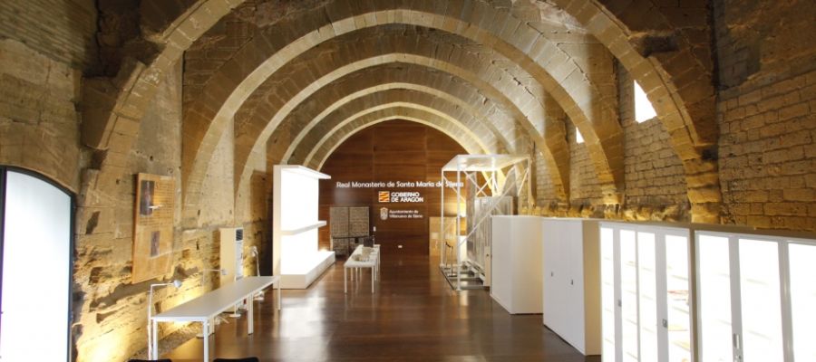 Sala exposiciones Monasterio de Sijena Sala exposiciones Monasterio de Sijena