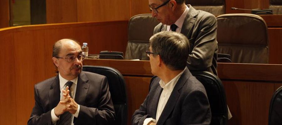 El presidente del Gobierno aragonés, Javier Lambán El presidente del Gobierno aragonés, Javier Lambán