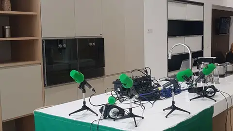 Tienda de Porcelanosa de Santander Donde realizamos 'Cantabria en la Onda'