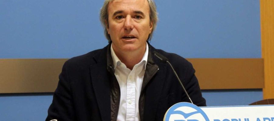 Portavoz del PP en el Ayuntamiento de Zaragoza, Jorge Azcón Portavoz del PP en el Ayuntamiento de Zaragoza, Jorge Azcón