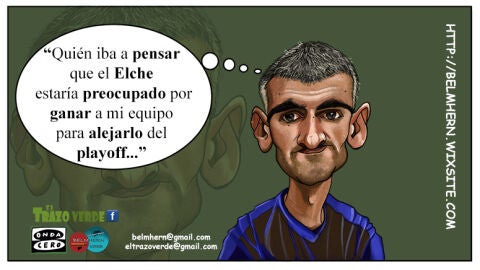 El t&eacute;cnico ilicitano no podr&aacute; contar con Alberto Rubio, por la conocida cl&aacute;usula del miedo, pero conf&iacute;a en el fort&iacute;n de El Clariano