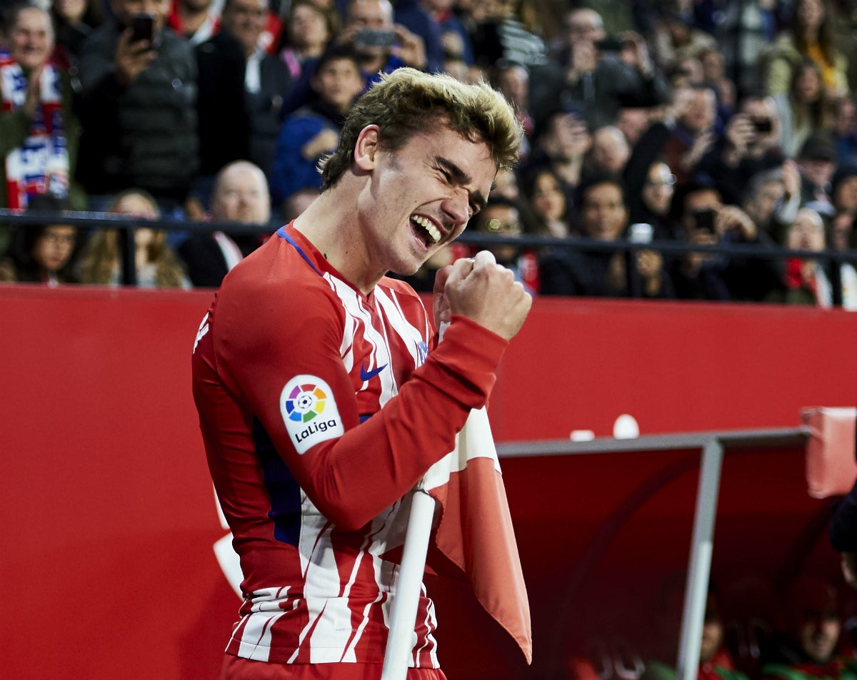 Sevilla 2-5 Atlético| El Atlético sigue en racha y golea al Sevilla con un 'hat-trick' de Griezmann Sevilla 2-5 Atlético| El Atlético sigue en racha y golea al Sevilla con un 'hat-trick' de Griezmann
