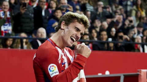 Antoine Griezmann celebra un gol