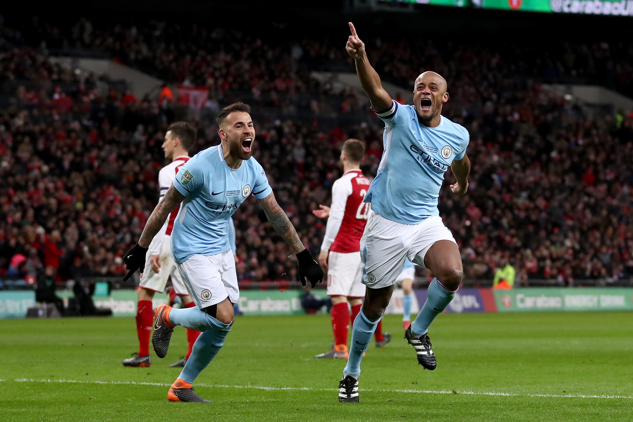 El Manchester City de Guardiola, campeón de la Copa de la Liga ante el Arsenal El Manchester City de Guardiola, campeón de la Copa de la Liga ante el Arsenal