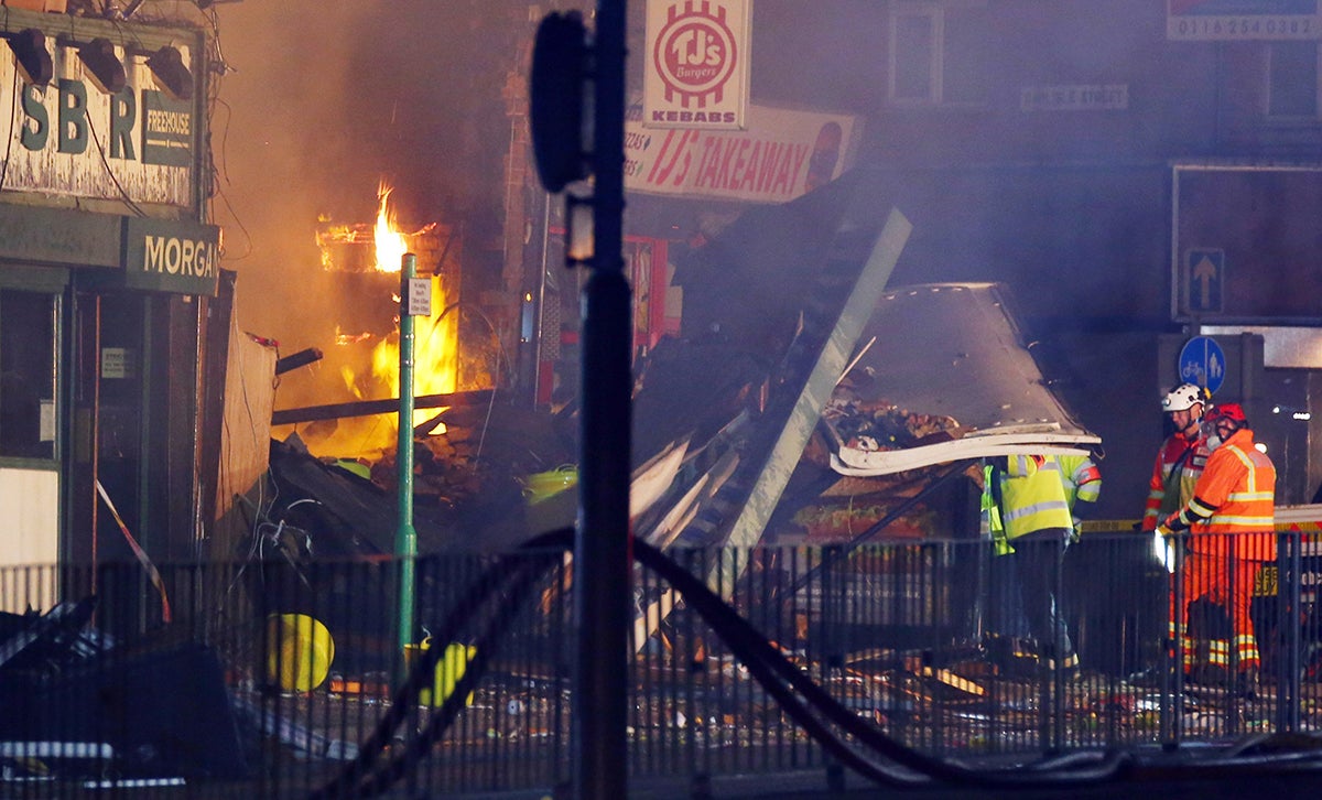 Cuatro muertos en una explosión en la ciudad inglesa de Leicester Cuatro muertos en una explosión en la ciudad inglesa de Leicester
