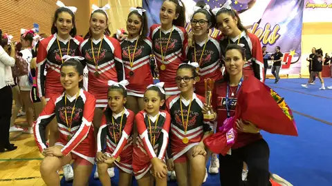Creerleading Juventud Alcalá Campeonas de España Infantil