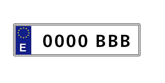 El cambio en las matrículas de coche que llega en septiembre El cambio en las matrículas de coche que llega en septiembre