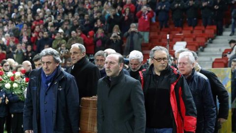 &Uacute;ltimo adi&oacute;s a Quini en El Molin&oacute;n. 