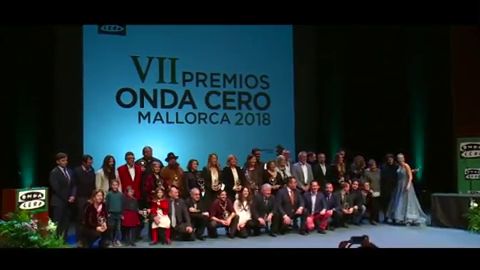 M&aacute;s de 1000 personas apoyan la gala de los Premios Onda Cero Mallorca.