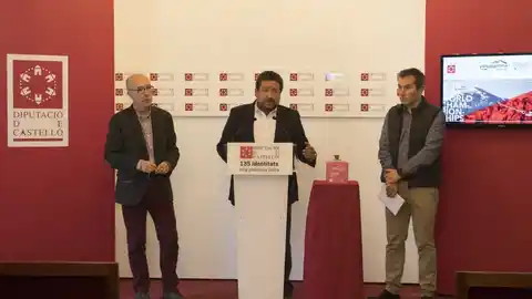 Castellón Escenario Deportivo protagoniza la charla del bicampeón de ultratrail Luis Alberto Hernando en la Diputación. DEPORTES