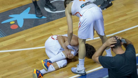 Sergio Llull lesionado del ligamento cruzado
