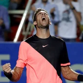 Del Potro, tras vencer a Thiem Del Potro, tras vencer a Thiem
