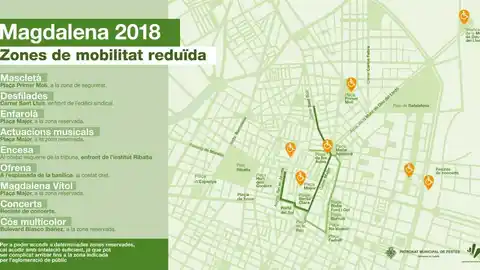 Castellón prepara su Magdalena más accesible. MAGDALENA 2018