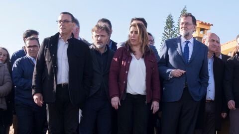Mariano Rajoy y Susana D&iacute;az en Huelva