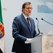 Mariano Rajoy en un acto en Badajoz Mariano Rajoy en un acto en Badajoz