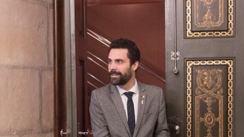 El presidente del Parlament de Catalu&ntilde;a, Roger Torrent