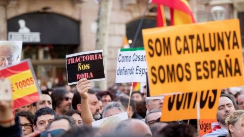 Manifestaci&oacute;n de Tabarnia en Barcelona