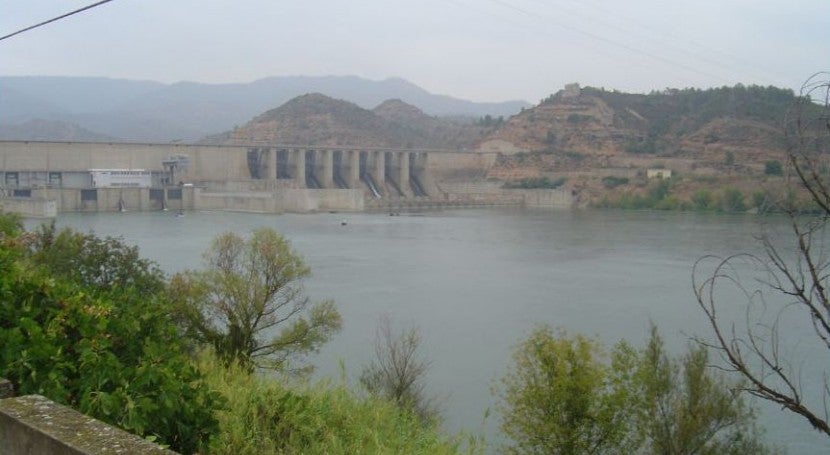 La lluvia y la nieve incrementan los niveles de agua de los embalses del Ebro La lluvia y la nieve incrementan los niveles de agua de los embalses del Ebro