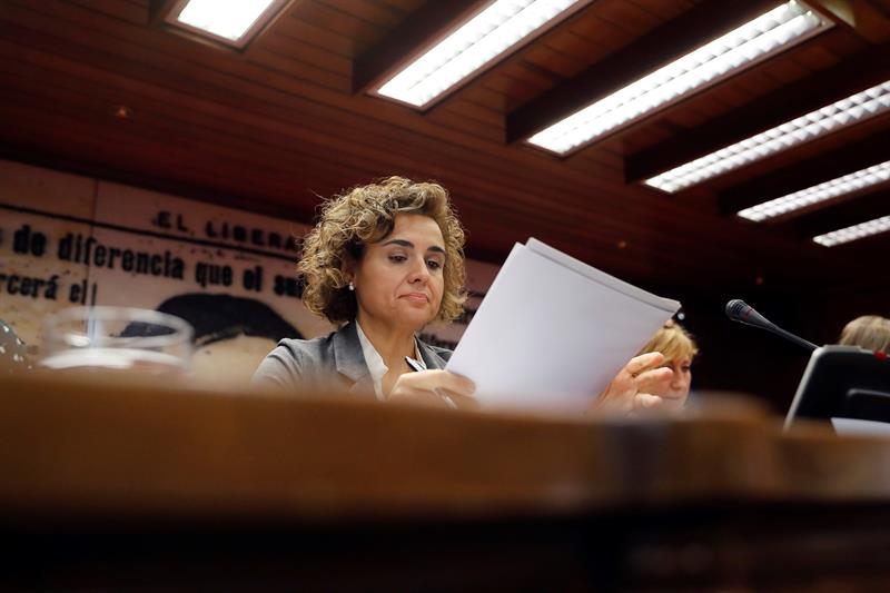 Dolors Montserrat dice que se ha ejecutado el presupuesto previsto para la ley de dependencia Dolors Montserrat dice que se ha ejecutado el presupuesto previsto para la ley de dependencia