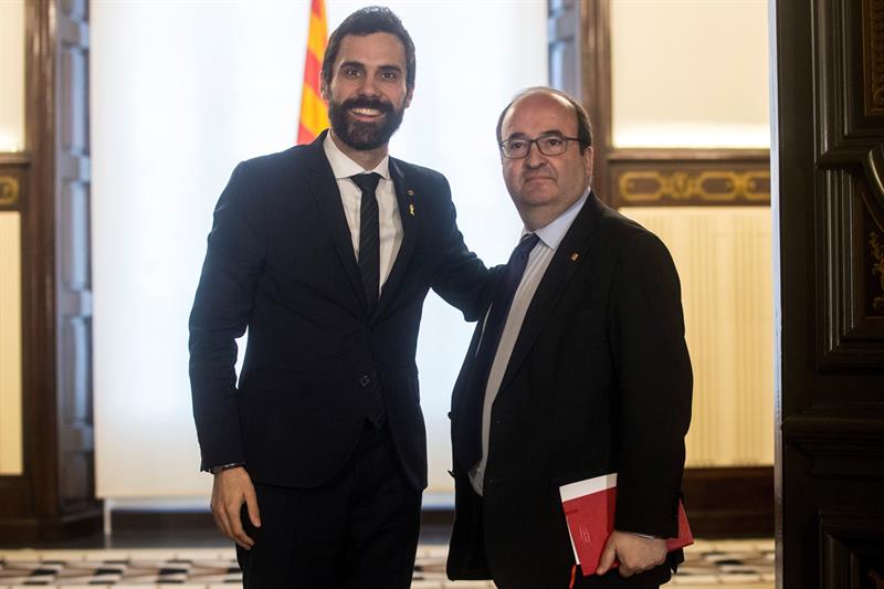 Iceta ve inviable la candidatura de Jordi Sánchez: "No conviene un presidente en prisión" Iceta ve inviable la candidatura de Jordi Sánchez: "No conviene un presidente en prisión"