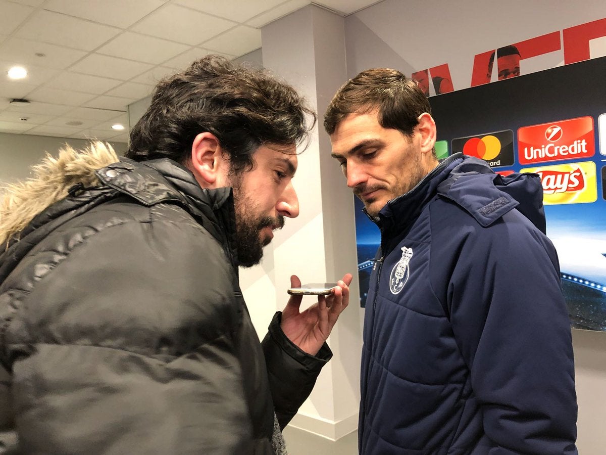 Iker Casillas: "Si ha sido mi despedida de Champions no ha sido una mala noche, pero el futuro nadie lo sabe" Iker Casillas: "Si ha sido mi despedida de Champions no ha sido una mala noche, pero el futuro nadie lo sabe"