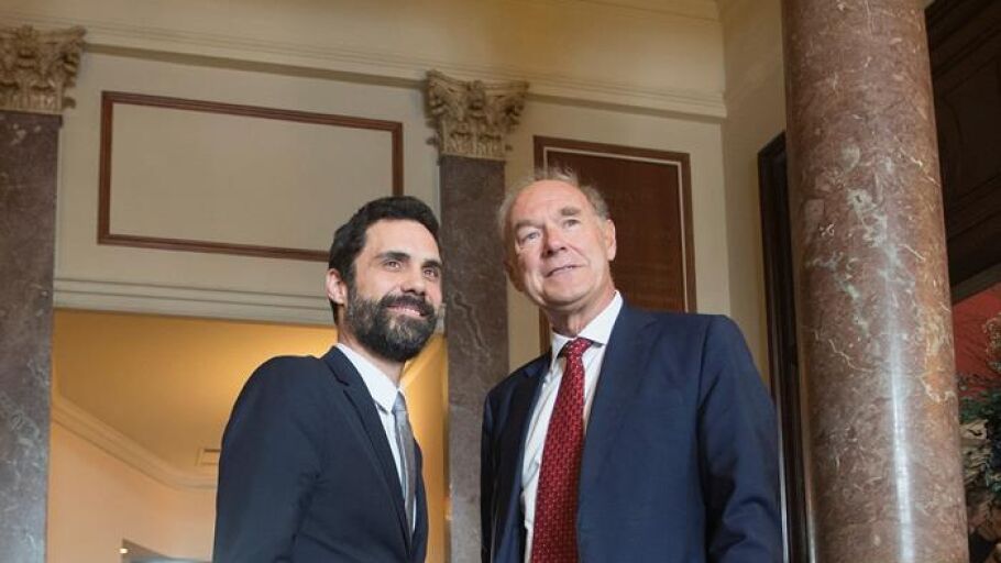  Torrent junto al presidente del c&iacute;rculo de directivos de habla alemana