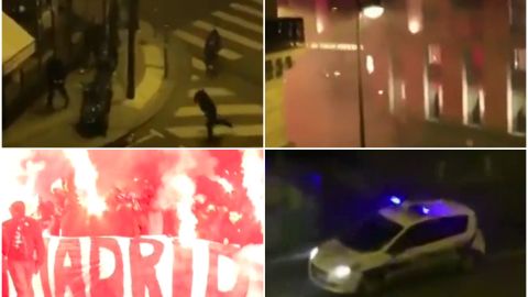 Altercados en las afueras del hotel de concentraci&oacute;n del Real Madrid