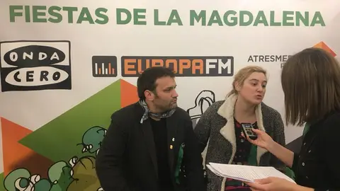 CESAR JIMENEZ Y CRISTINA CABEDO, diputados por Castellón en les Corts .