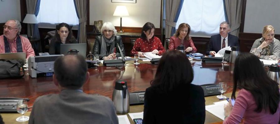 Vista general de la reunión de la Subcomisión de Pacto Educativo, celebrada en el Congreso de los Diputados Vista general de la reunión de la Subcomisión de Pacto Educativo, celebrada en el Congreso de los Diputados