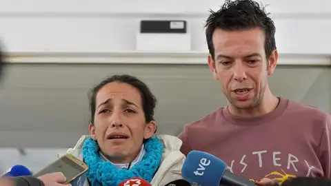 Patricia Ramirez junto a Angel Cruz, padres de Gabriel Patricia Ramirez junto a Angel Cruz, padres de Gabriel