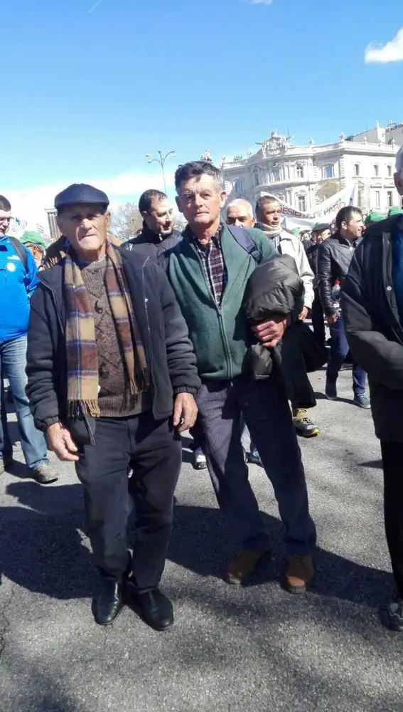 Regantes de Elche en la manifestación de Madrid Regantes de Elche en la manifestación de Madrid