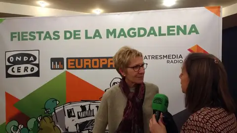 Agost contó a Amparo Sánchez las iniciativas en las que están trabajando. .