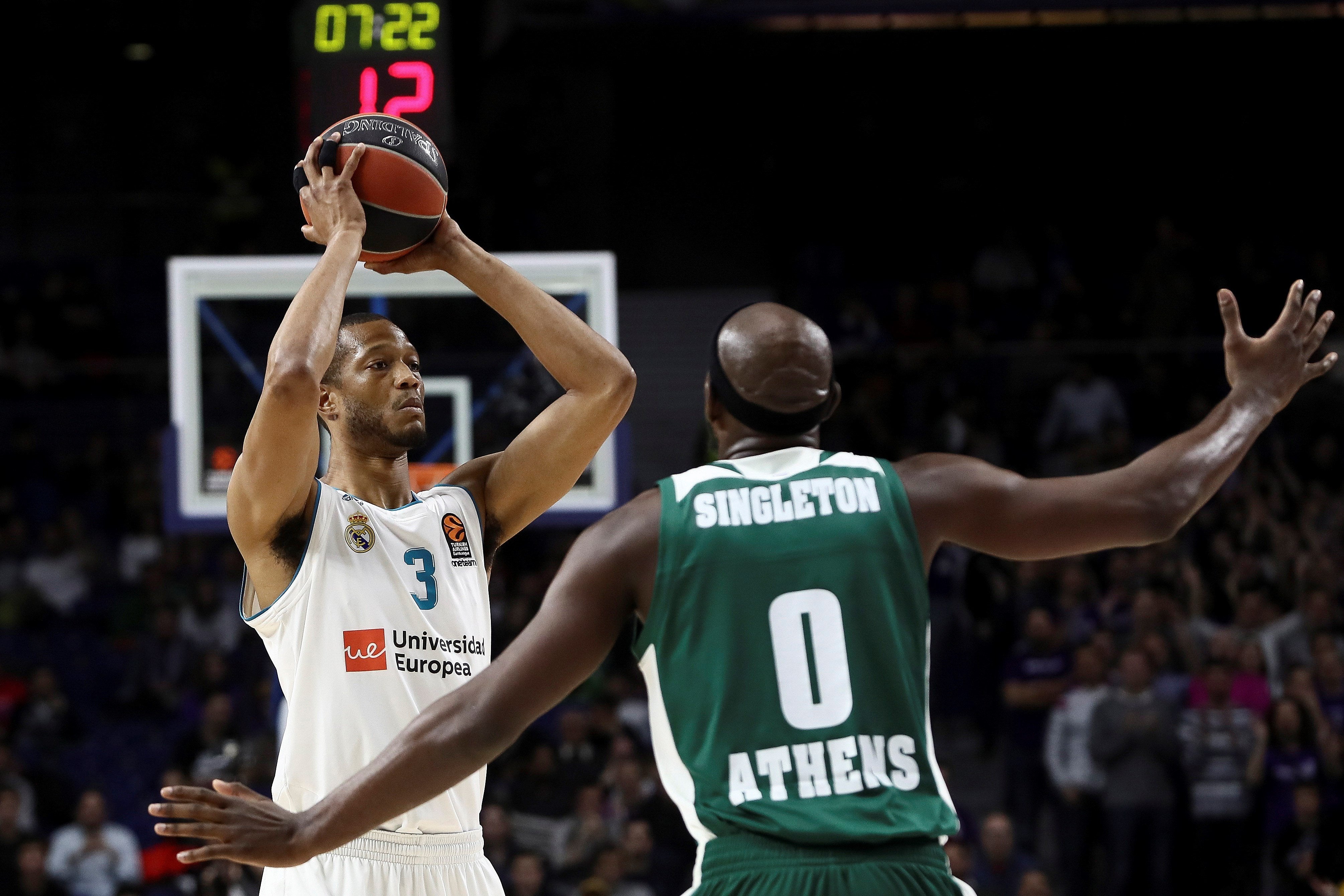 Causeur hace de Doncic y el Real Madrid gana con solvencia al Panathinaikos Causeur hace de Doncic y el Real Madrid gana con solvencia al Panathinaikos