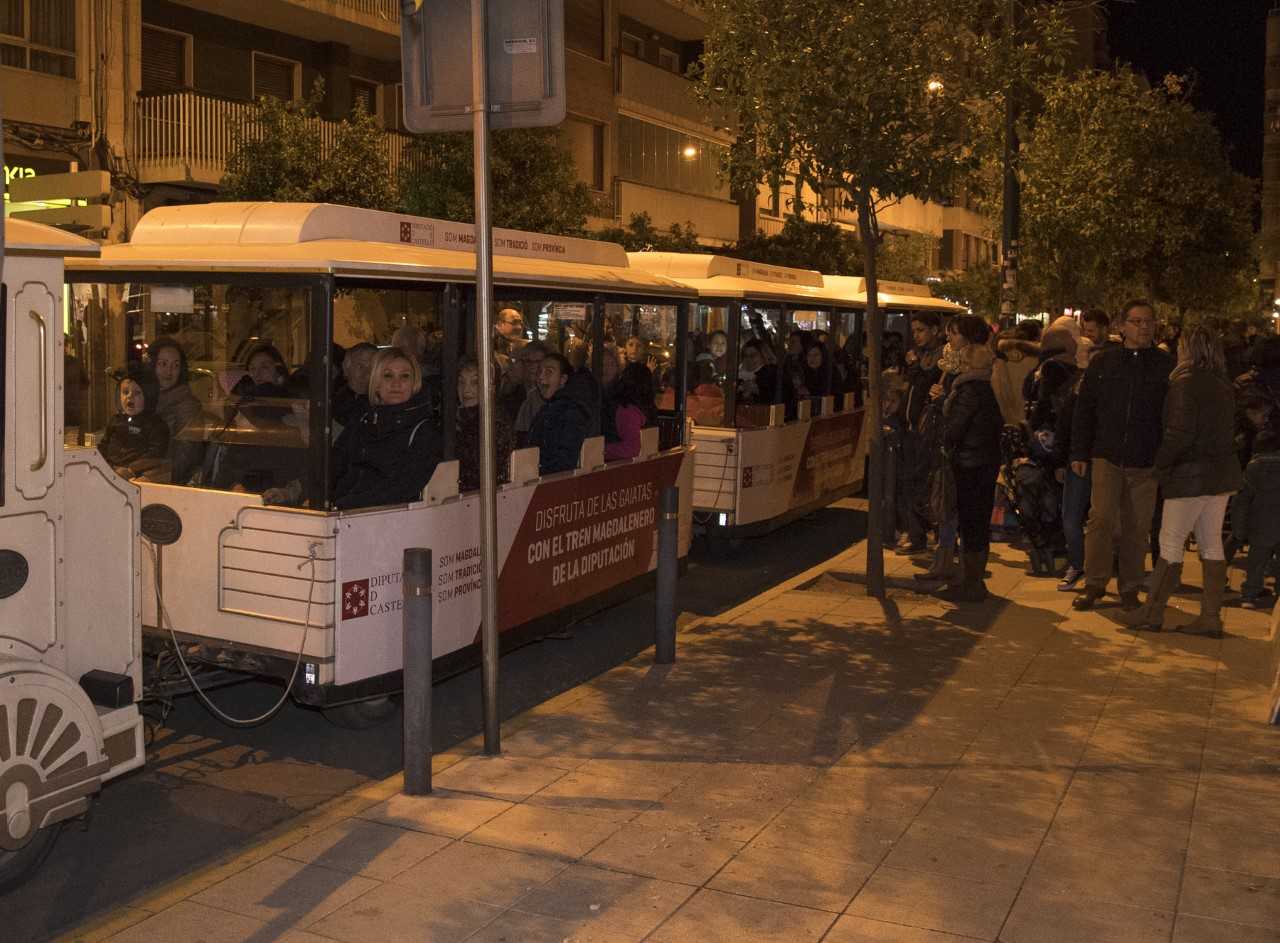 Los Trenes Magdaleneros llenan en todas sus rutas con una excelente acogida de los castellonenses Los Trenes Magdaleneros llenan en todas sus rutas con una excelente acogida de los castellonenses