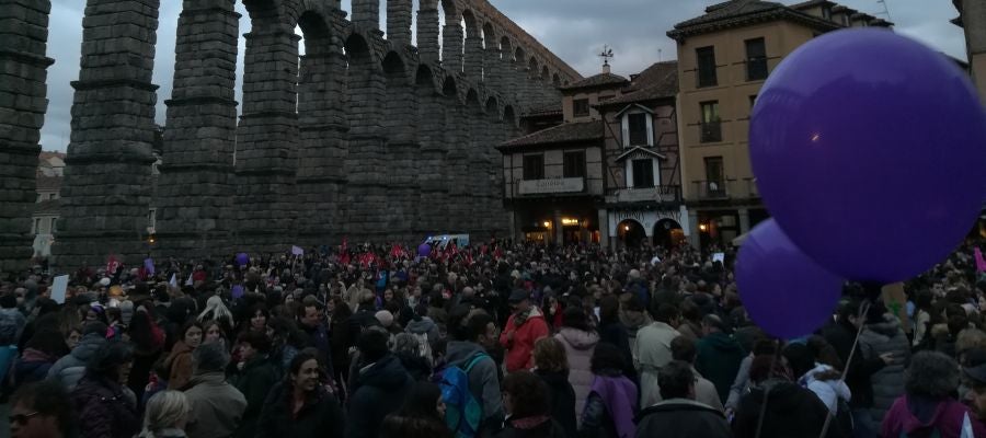 Manifestación del Día de la Mujer en Segovia Manifestación del Día de la Mujer en Segovia